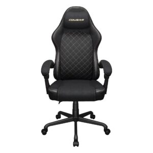 COUGAR Fusion EX Gold F | Tkanina V Videzu Semiša | Sinhronizirana Naslona Za Roke | Do 120 Kg | Gaming Stol