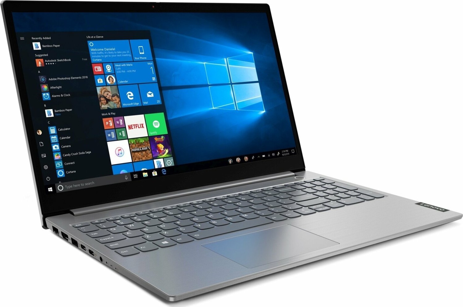 Prenosnik lenovo thinkbook 15-iil / i5 / ram 8 gb / ssd disk / 15,6″ fhd komponentko