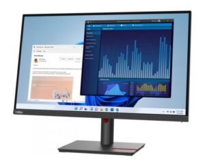 Monitor Lenovo ThinkVision T27p-30 | 68,6 cm (27,0") | 3840x2160 | IPS | HDMI DisplayPort USB-C 4xUSB3.2 | Pivot | Zvočniki | Poslovni Montior