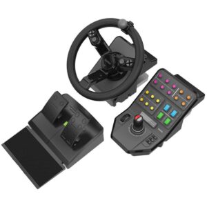 Logitech G Saitek Farm Simulator Heavy Equipment Bundle | 900° Volan, Pedala In Stranska Konzola | USB PC Kontroler
