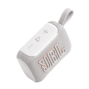 JBL GO 5 | Bel | Bluetooth 6.0 | IP68 Vodoodporen In Odporen Na Prah | Do 10 Ur Predvajanja | Prenosni Zvočnik