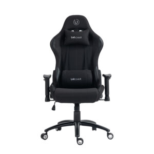 UVI Chair Back in Black | Črna | Mrežasti Gaming in Pisarniški Stol