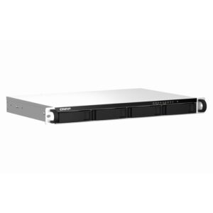 QNAP TS-464eU-8G | 1U Short-Depth Rack | 8GB DDR4 | Dual 2,5GbE | 4-Bay NAS Strežnik