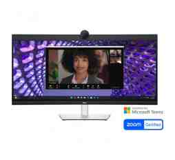 Dell CP3424WEB | 86,4 cm (34,0") | 3440x1440 | IPS | 5ms | HDMI DisplayPort USB-C 4xUSB3.2 | 90W | Ukrivljen | Vrhunski ultra-širok monitor z vgrajenimi zvočniki in kamero
