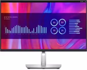 Dell P2723DE | 68,6 cm (27,0") | 2560x1440 | IPS | 5ms | HDMI | DisplayPort | USB-C | 90W | DP-Out | 4xUSB3.2 | sRGB99% | RJ45 | Pivot | USB-C Monitor