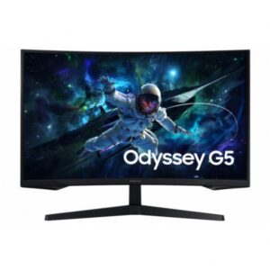 Samsung Odyssey G5 | 68,6 cm (27,0") | 2560x1440 | Ukrivljen | 165Hz | VA HDMI DisplayPort | FreeSync | S27CG552EU | Gaming Monitor