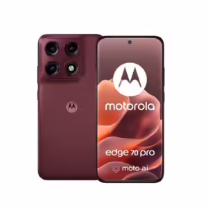 Motorola Edge 70 Pro | PANTONE Zinfandel | 8GB RAM 256GB | Dimensity 8500 Extreme | 6.8" 144Hz AMOLED | 5G Pametni Telefon