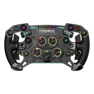 Moza Racing GS V2P RS056 | 300 mm GT Volan | Forged Carbon Fiber | RGB LED Telemetrija | Sim Racing Volan