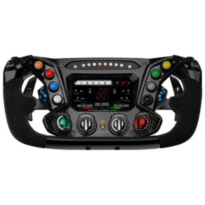 Moza Racing Essenza SCV12 Wheel RS070 | Lamborghini Licensed | 4.3 Inch Touchscreen | 72 Programmable Inputs | Carbon Fiber | Suede Leather | Sim Racing Volan