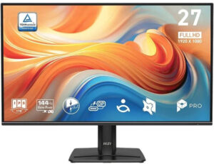 MSI PRO MP272 E14C | 27″ Full HD IPS | 144Hz 1ms | USB-C 15W HDMI | Poslovni Monitor