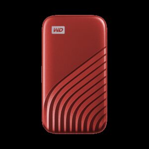 WD My Passport SSD 2TB | USB-C 3.2 | Rdeča | Zunanji SSD Disk