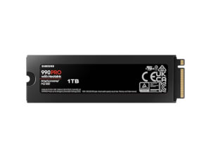 Samsung 990 PRO HeatSink | 1TB NVMe SSD | M.2 | PCI-e 4.0x4 | V-NAND | NVMe SSD Disk
