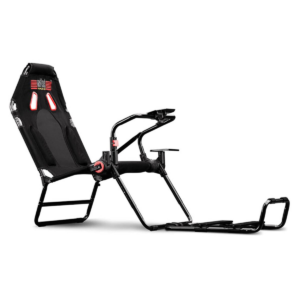 Next Level Racing GTLite | NLR-S021 | Zložljiv Dirkalni Kokpit Z Nastavljivim Nosilcem Za Volan In Pedala | Črn | Gaming Stol