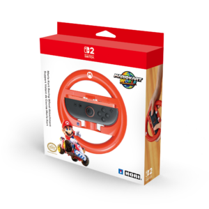 HORI Racing Wheel Attachment Set NS2 | Mario Edition | Za Nintendo Switch 2 Joy-Con In Joy-Con 2 | Uradno Licenciran Nintendo Gaming Volan