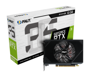 Palit RTX 3050 6GB StormX | GDDR6 | Grafična Kartica