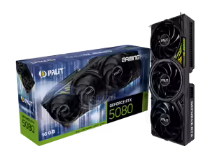 Palit RTX 5080 Gaming Pro V1 16GB | GDDR7 | HDMI 3xDisplayport | Grafična Kartica