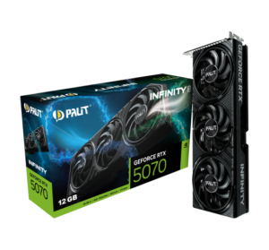 Palit GeForce RTX 5070 Infinity 3 | 12GB GDDR7 192-Bit | DLSS 4 SFF | Grafična Kartica