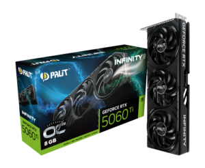 Palit RTX 5060 Ti Infinity 3 OC 8GB | GDDR7 | HDMI 3xDisplayport | Grafična Kartica