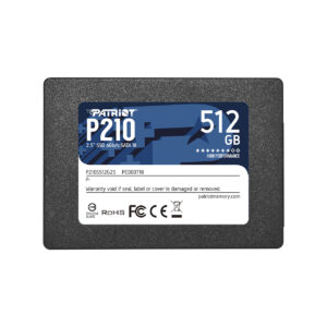 Patriot P210 512GB | SATA3 | 520/430MB/s | NVMe SSD