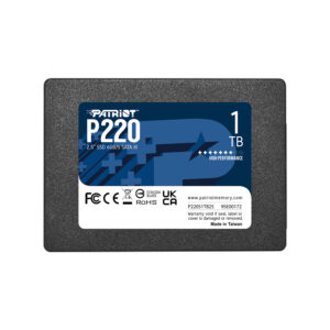 Patriot P220 | 1TB SSD | SATA3 | 2.5" | SSD Disk