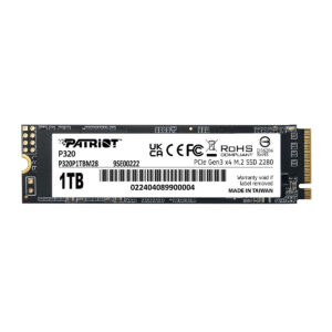 Patriot P320 1TB | M.2 | 3000/2200MB/s | NVMe SSD Disk