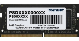 Patriot Signature Line | 16GB | DDR4-2400 | SODIMM | PC4-19200 CL17 | Pomnilnik