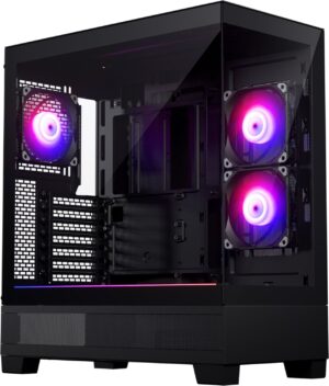PHANTEKS XT View | Kaljeno STeklo | D-RGB | E-ATX | Črno | Računalniško Ohišje