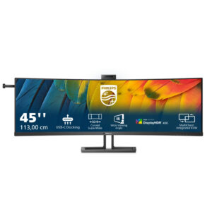 Philips 45B1U6900CH | 113cm (44,5") | VA | 5120 x 1440 | 75Hz | Ukrivljen | SuperWide Poslovni Monitor