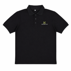 Komponentko Kratka Polo Majica | 100% Bombaž | Logo Našitek