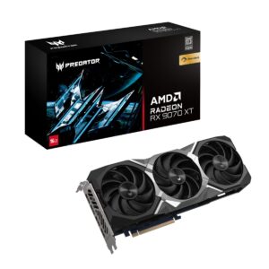Acer RX 9070 XT 16GB Predator BiFrost | Radeon OC | GDDR6 | 3 Fan | Grafična Kartica