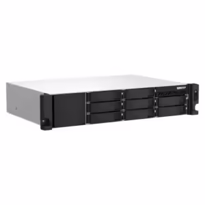 QNAP TS-873AeU-RP-4G | 8 Rež Za Diske | AMD Ryzen V1500B | 4GB DDR4 RAM | 2,5GbE | 2U Rack NAS Strežnik