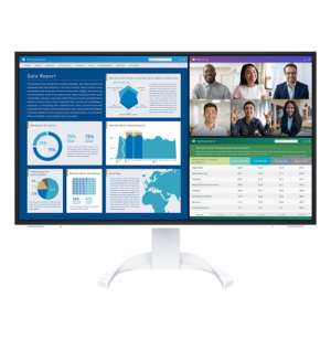 EIZO FlexScan EV3240X-WT | 31,5" 4K UHD | IPS | USB-C 94 W Dock | HDMI + DisplayPort | Bel Poslovni Monitor