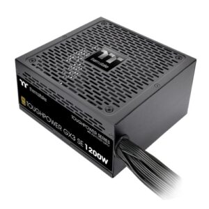 Thermaltake Toughpower GX3 SE 1200W | ATX 3.1 In PCIe 5.1 | 80 PLUS Gold | 12V-2x6 600 W | 140 mm FDB | Računalniški Napajalnik
