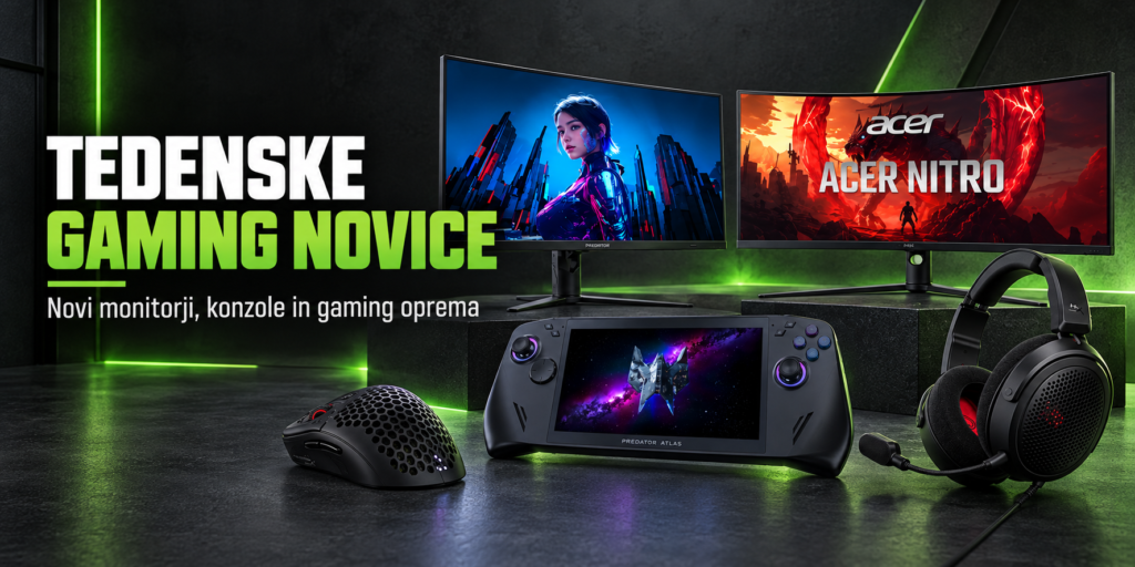 Računalniške novice tedna: acer, hyperx in atlas 7