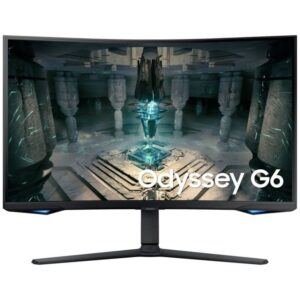 Monitor Samsung Odyssey G6 S32BG650EU | 81,3 cm (32,0") | 2560x1440 | 240Hz | VA | 1ms | HDMI DisplayPort 2xUSB3.0 | Pivot | Zvočniki | FreeSync Premium Pro | Ukrivljen Gaming Monitor
