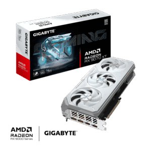 GIGABYTE Radeon RX 9070 XT GAMING OC ICE 16GB | GDDR6 | PCI-E 5.0 | Grafična Kartica