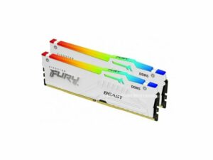 KINGSTON FURY Beast White RGB EXPO 64GB | 6400MT/s | DDR5 | CL32 | DIMM | RAM Pomnilnik