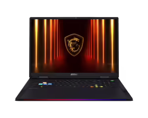 MSI Raider A18 HX A9WIG | AMD Ryzen 9 9955HX3D | NVIDIA GeForce RTX 5080 16GB | 64GB DDR5 2TB SSD | 18″ UHD+ MiniLED 120Hz | Windows 11 Pro | Gaming Prenosnik