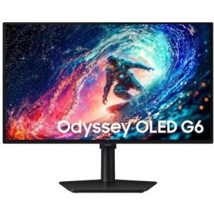 Samsung Odyssey G6 G61SH LS27HG612SUXEN | 27″ QHD QD-OLED | 240Hz 0,03ms | HDR10 Glare Free | Gaming Monitor