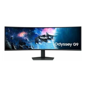 Samsung S49CG950EU | 124,5 cm (49") | 5120x1440 | 240Hz | VA | 1ms | HDMI DisplayPort 2xUSB3.0 | HAS | Zvočniki | FreeSync Premium Pro | HDR1000 | HDR10+ | Ukrivljen Gaming Monitor