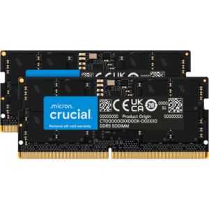 Crucial 48GB Kit 2x24GB DDR5-5600 SODIMM CL46 1.1V | CT2K24G56C46S5 | Pomnilnik Za Prenosnike