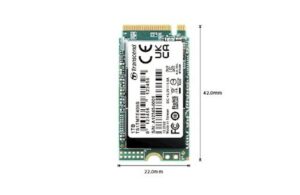 Transcend MTE400S | 1 TB | PCIe 3.0 x4 NVMe | 2000/1700 MB/s | M.2 2242 SSD Disk