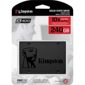 Kingston 240GB | 6,4cm (2,5") | SATA3 | 500/350MB/s | SA400S37/240G | SSD Disk