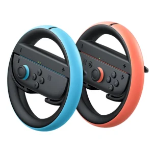Nintendo Switch 2 Joy-Con 2 Wheel Pair | Komplet 2 Volanov | Magnetna Namestitev | Modra In Rdeča | Dodatek Za Igralne Konzole