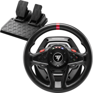 Thrustmaster T128 | Xbox Series X|S, Xbox One, PC | HYBRID DRIVE Force Feedback, 900° Rotacija, T2PM Magnetna Pedala | Gaming Volan