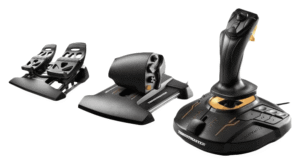 Thrustmaster T.16000M FCS Flight Pack | 2960782 | HOTAS + Rudder Pedals | PC | H.E.A.R.T. Magnetic Technology | Kontroler Za Letalske Simulacije