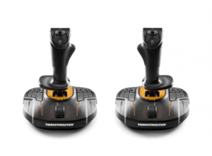 Thrustmaster T.16000M FCS Space Sim Duo | 2960815 | H.E.A.R.T Magnetna Tehnologija | Ambidekstren Dual Joystick Za PC | Kontroler In Joystick Za Vesoljske Simulacije
