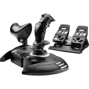 Thrustmaster T-Flight Full Kit X | 4460211 | HOTAS + Rudder Pedals | PC + Xbox Series X|S + Xbox One | Letalski Kontroler