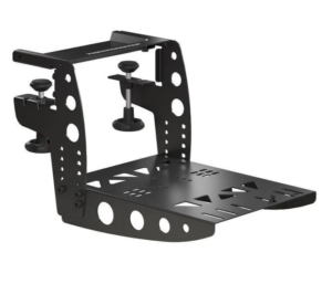 Thrustmaster TM Flying Clamp | 4060174 | Kovinski Namizni Nosilec Za Flight Sim Opreme | PC | Črna | Kontroler Za Letalske Simulacije