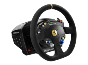 Thrustmaster TS-PC Racer Ferrari 488 Challenge Edition | 40 W Brushless Force Feedback | 32 Cm Alcantara | PC Gaming Volan